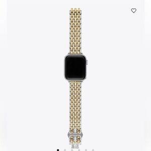NWT Tory Burch Two-Tone “Eleanor” Apple Watch Band